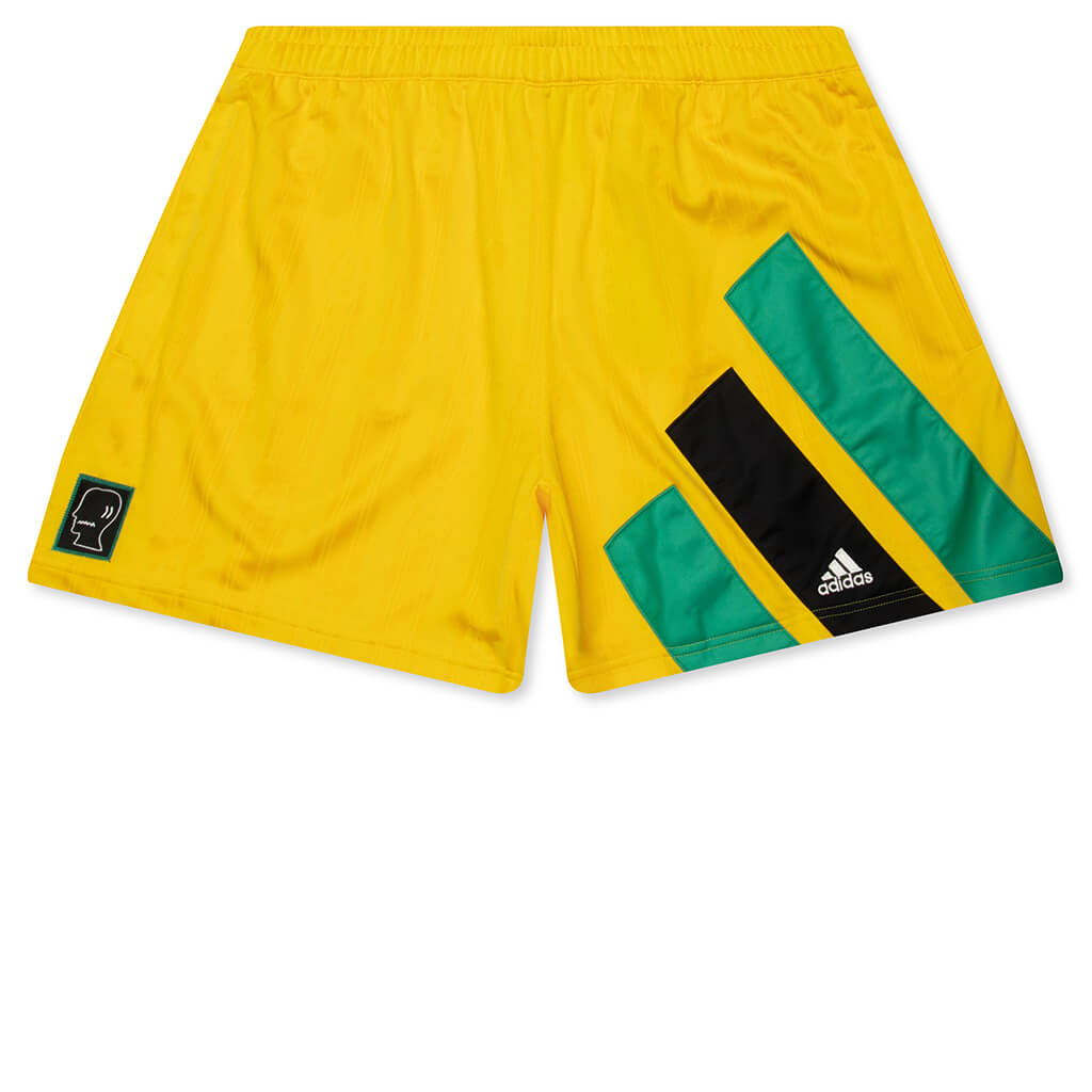 Adidas Originals x Brain Dead by Disney Soccer Shorts - Bold Gold